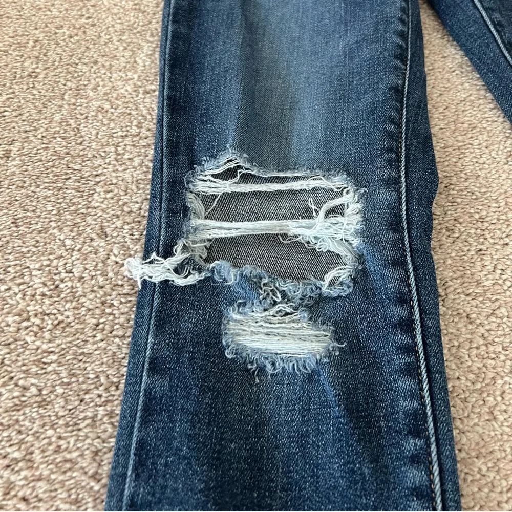 Levi’s 721 High Rise Distressed Skinny Jeans – Size 24 - Picture 6 of 15